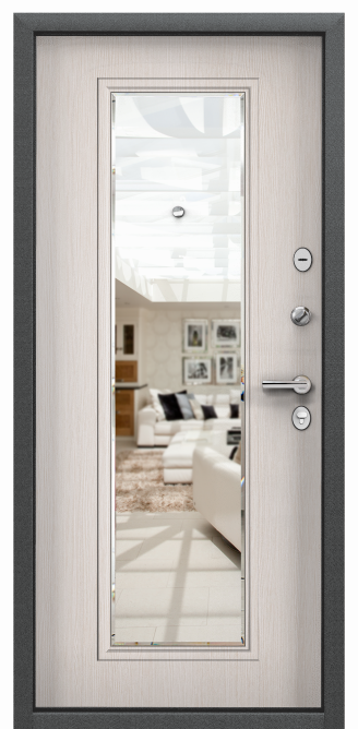 DELTA PRO MP, Панель MDF с ПВХ покрытием, СК6-СМ, Лиственница белая (арт. ПВХ Лиственница белая) в Оренбурге
